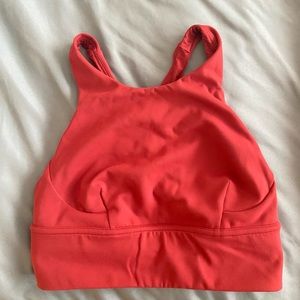 Lululemon High Neck Longline Sports Bra